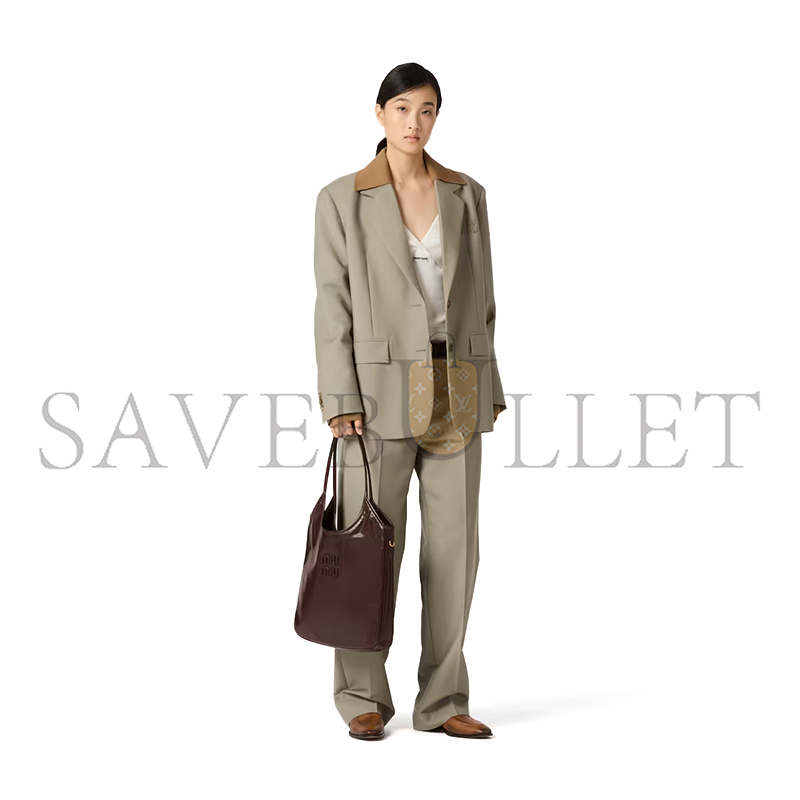 M1v M1v ivy leather bag 5bg311 (40*35cm)